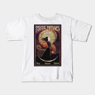 Psychic Fortunes Vintage Poster Kids T-Shirt